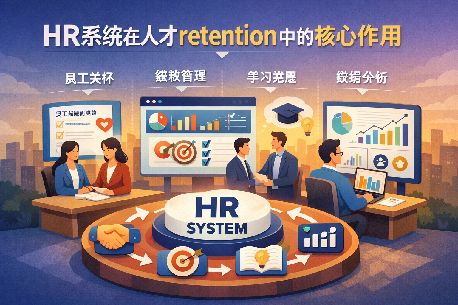 HR系统在人才 retention 中的核心作用