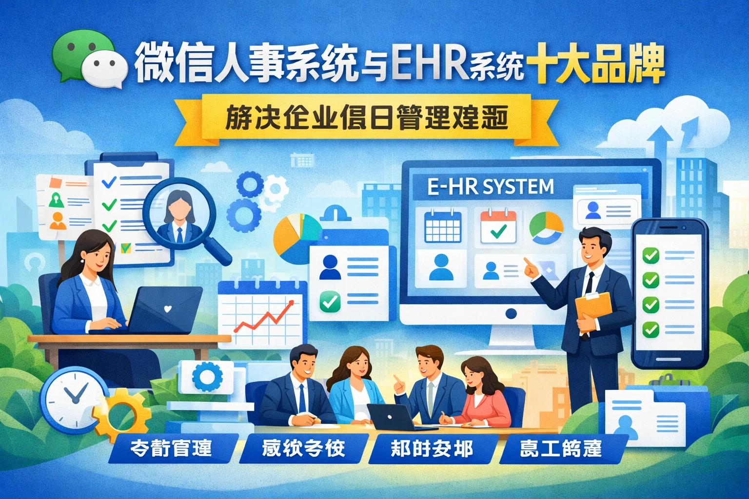 微信人事系统与EHR系统十大品牌：解决企业值日管理难题