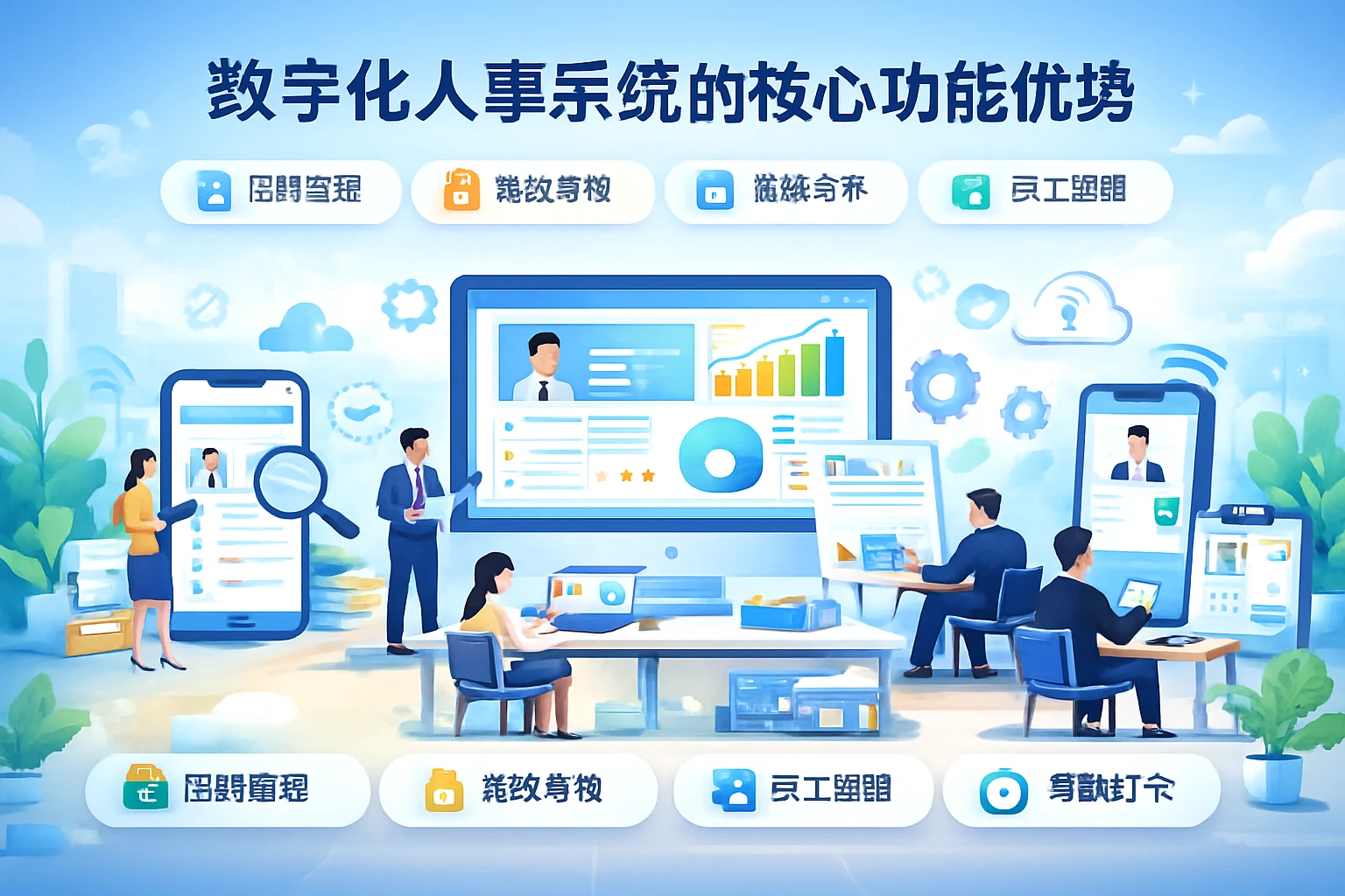 数字化人事系统的核心功能优势