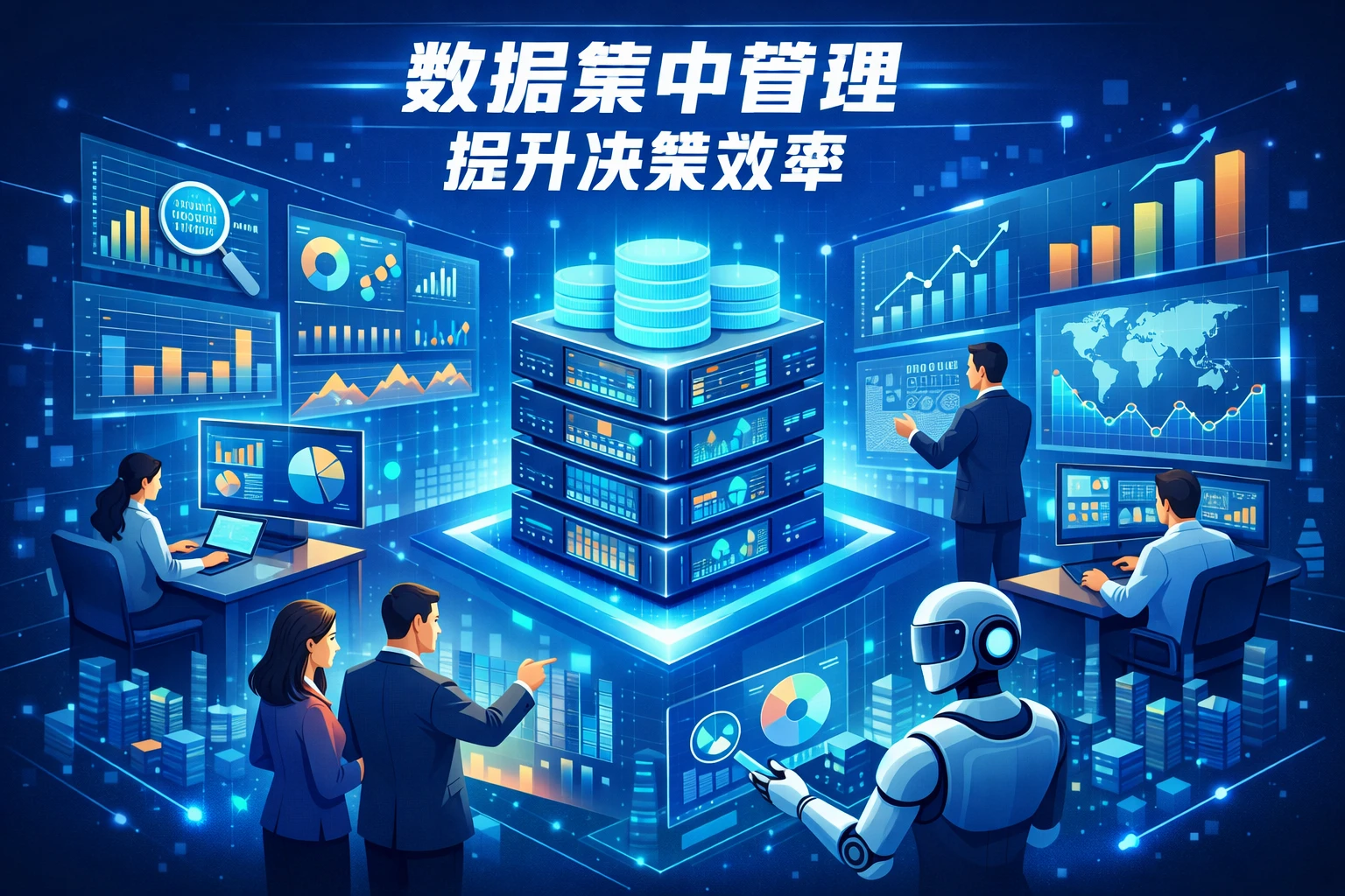 数据集中管理提升决策效率