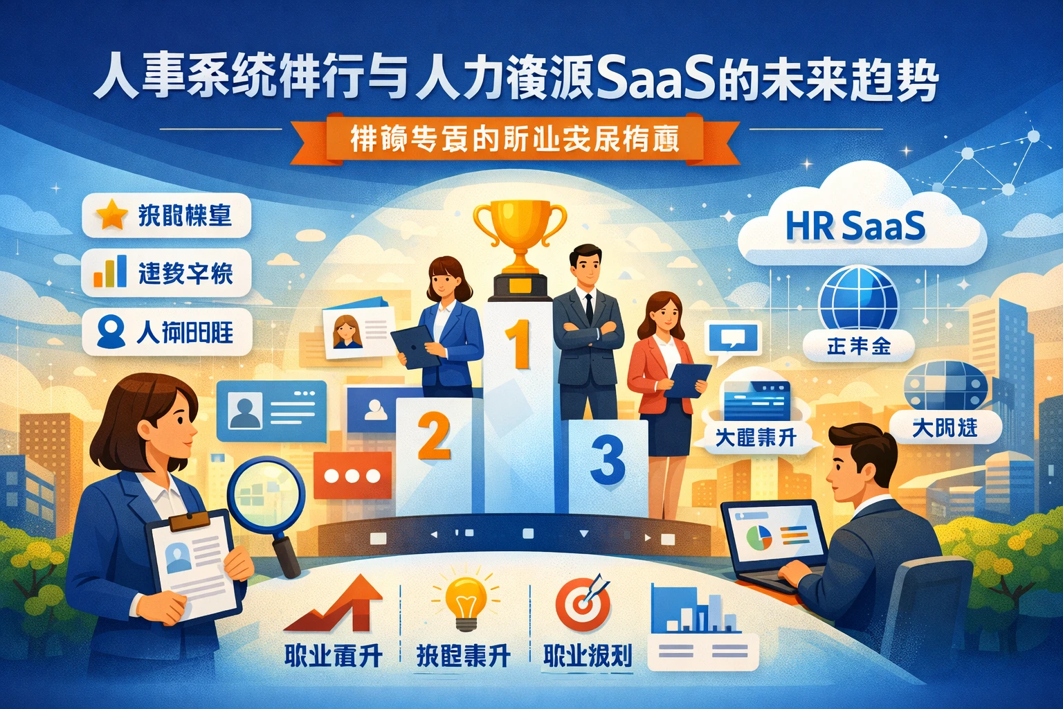 人事系统排行榜与人力资源SaaS的未来趋势：招聘专员的职业发展指南