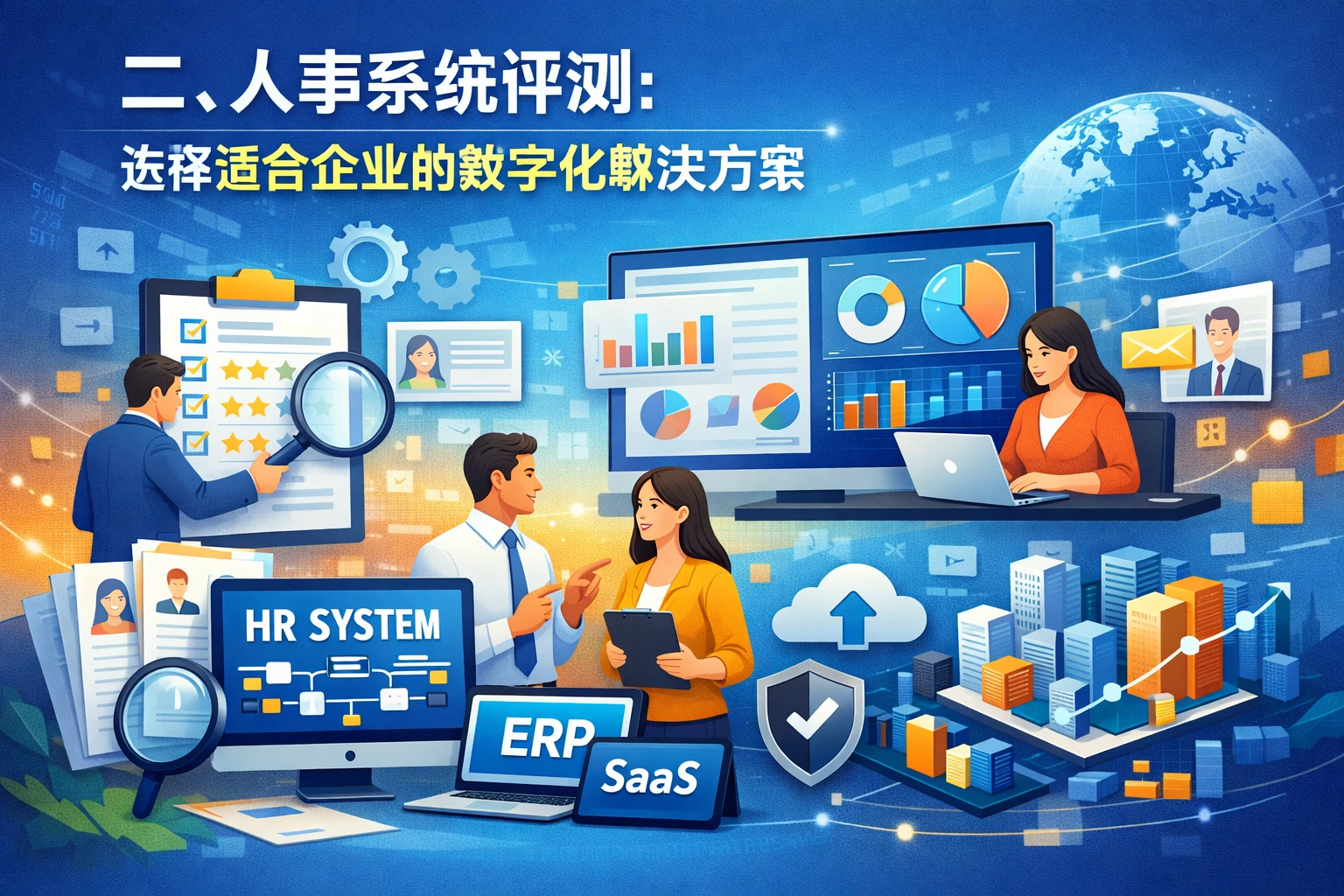 二、人事系统评测：选择适合企业的数字化解决方案