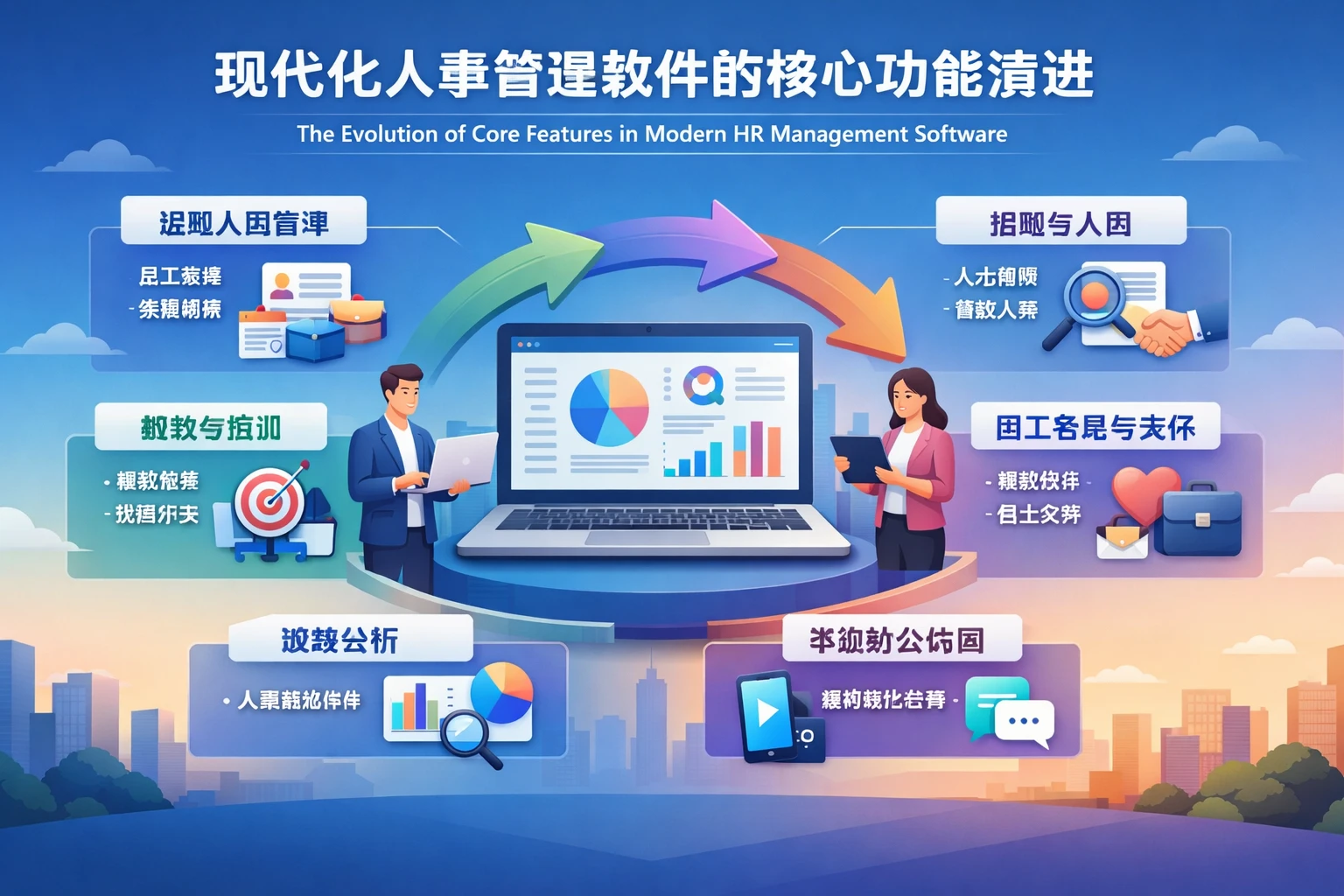 现代化人事管理软件的核心功能演进