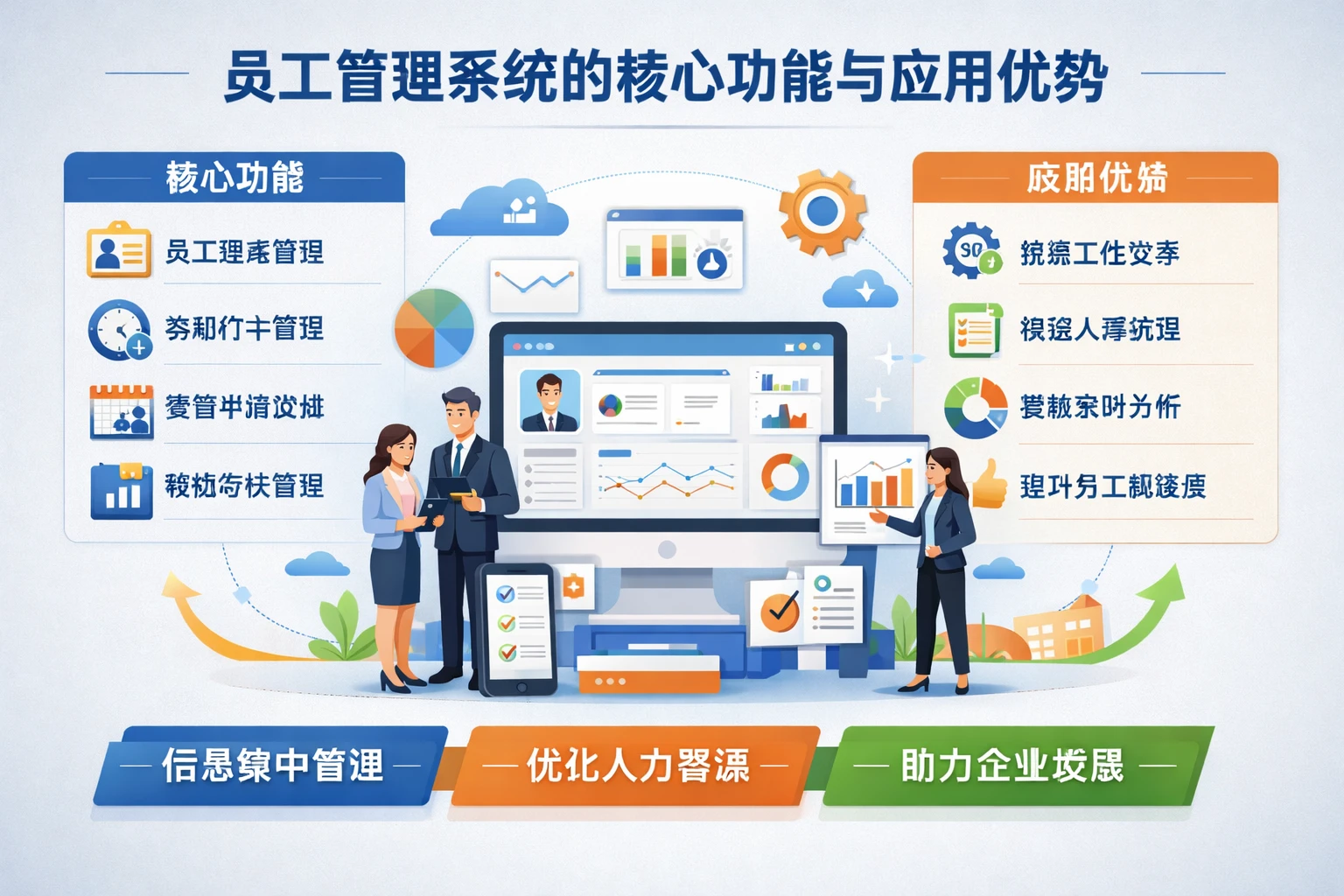 员工管理系统的核心功能与应用优势