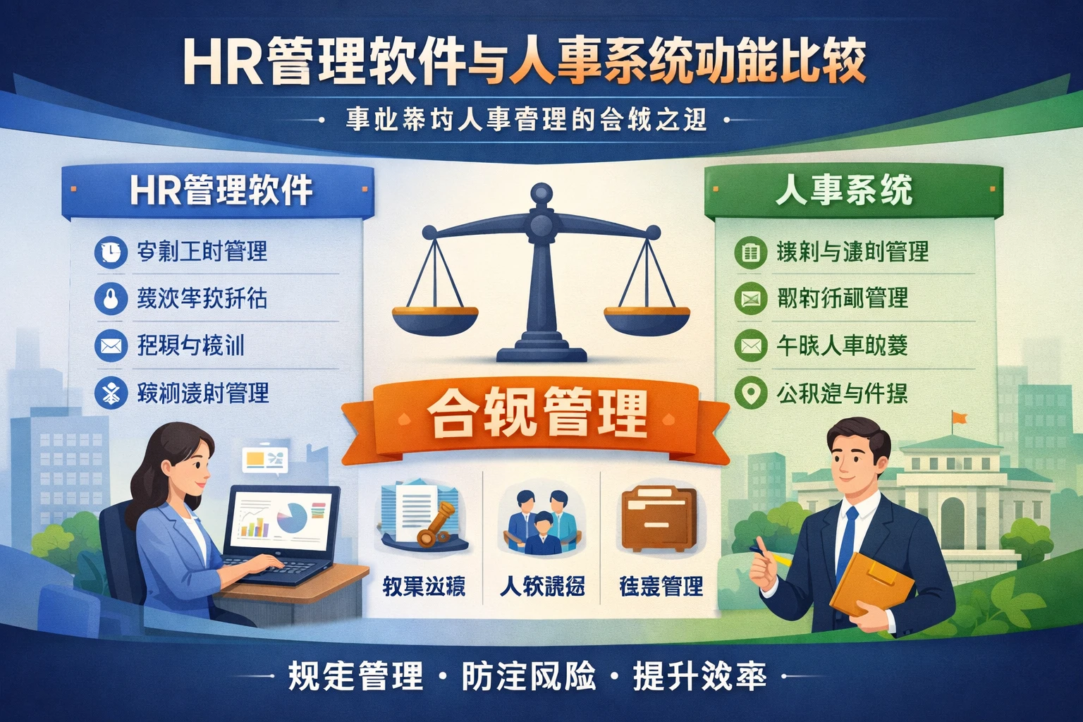 HR管理软件与人事系统功能比较：事业单位人事管理的合规之道