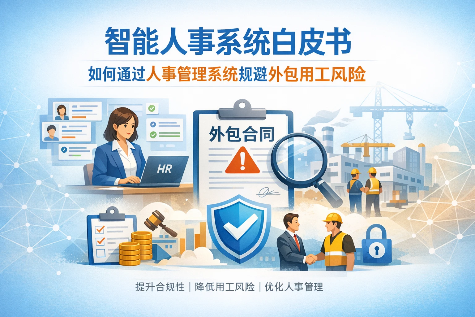 智能人事系统白皮书：如何通过人事管理系统规避外包用工风险