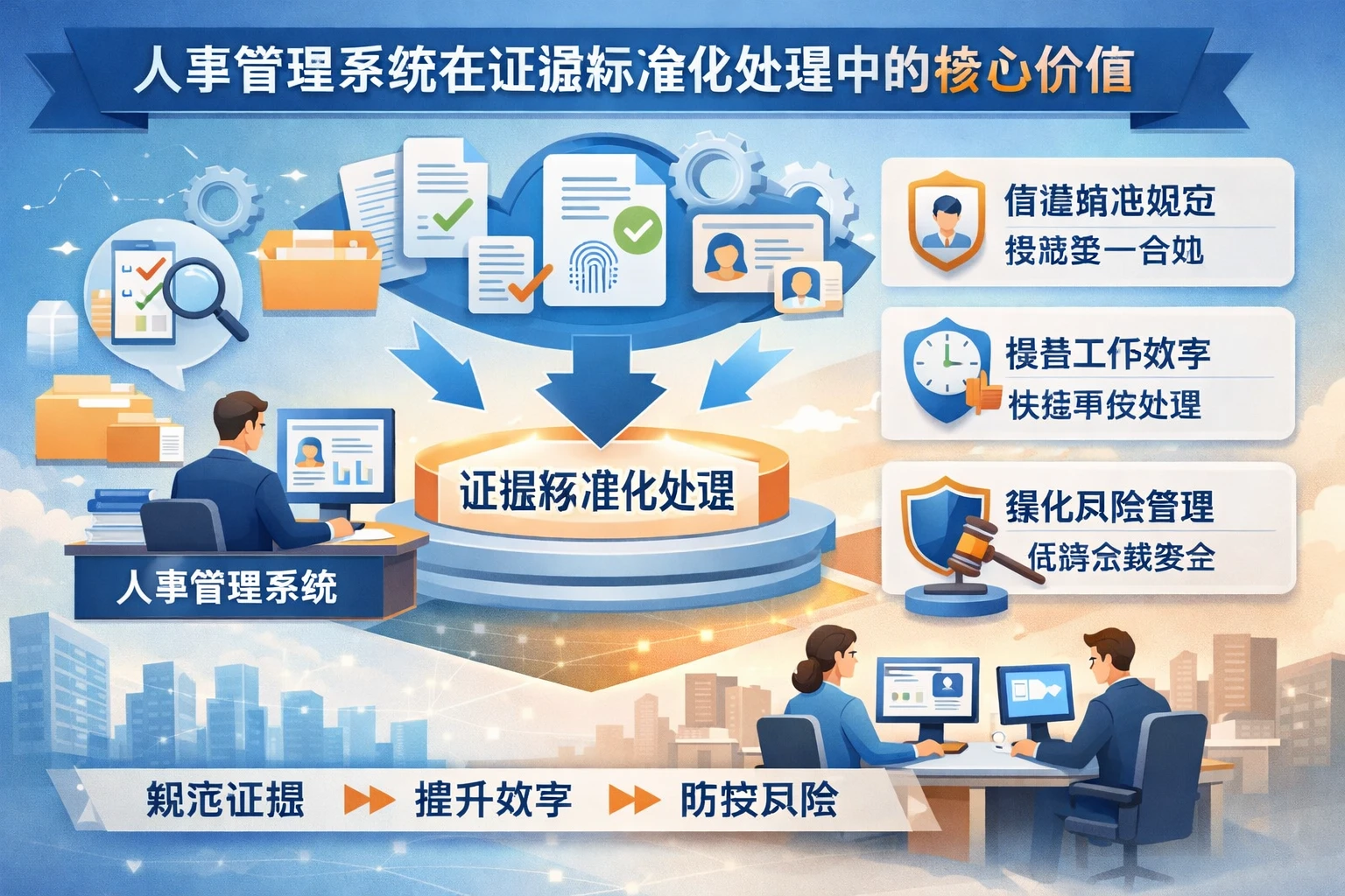 人事管理系统在证据标准化处理中的核心价值