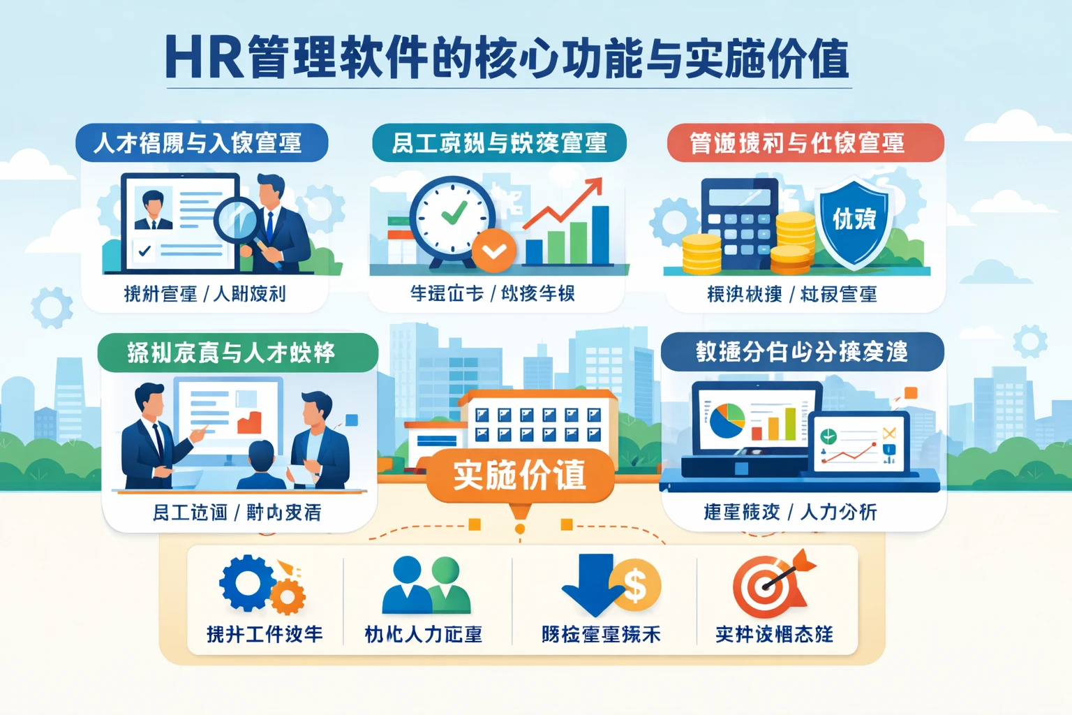 HR管理软件的核心功能与实施价值