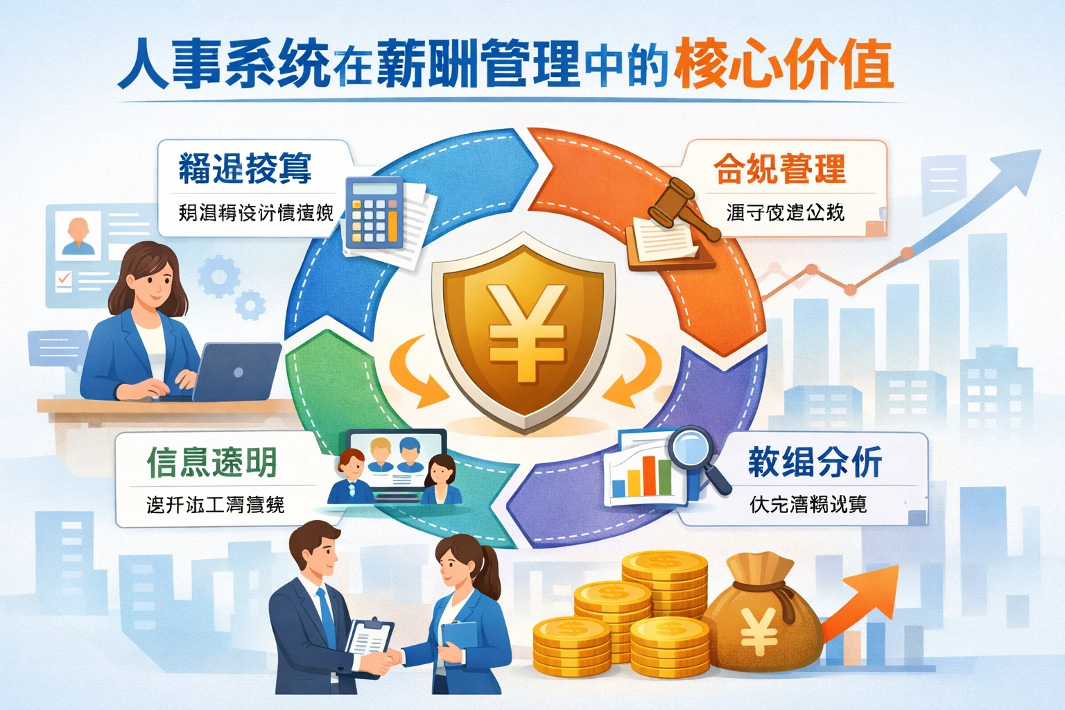 人事系统在薪酬管理中的核心价值