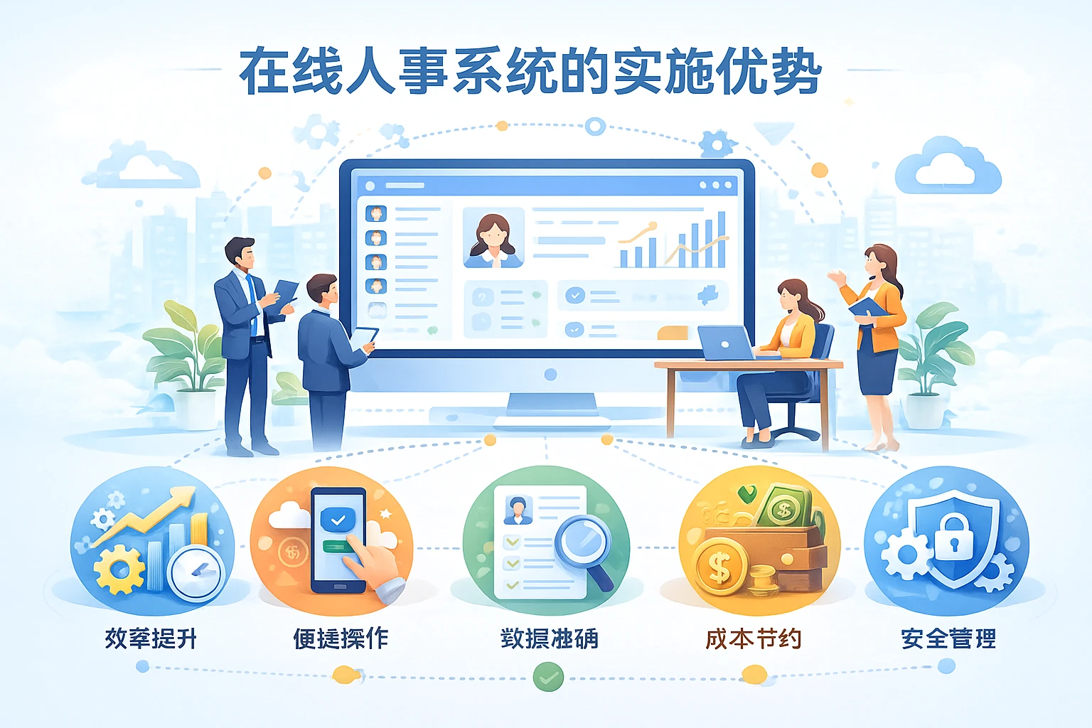 在线人事系统的实施优势