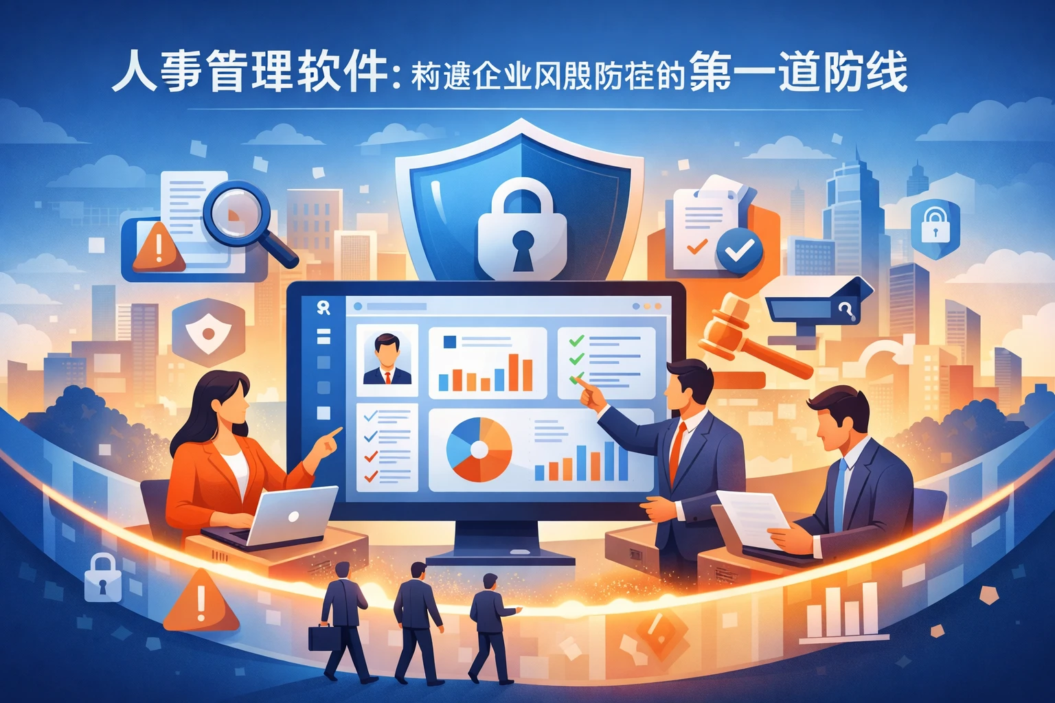 人事管理软件:构建企业风险防控的第一道防线