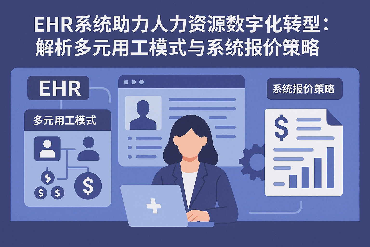 EHR系统助力人力资源数字化转型：解析多元用工模式与系统报价策略