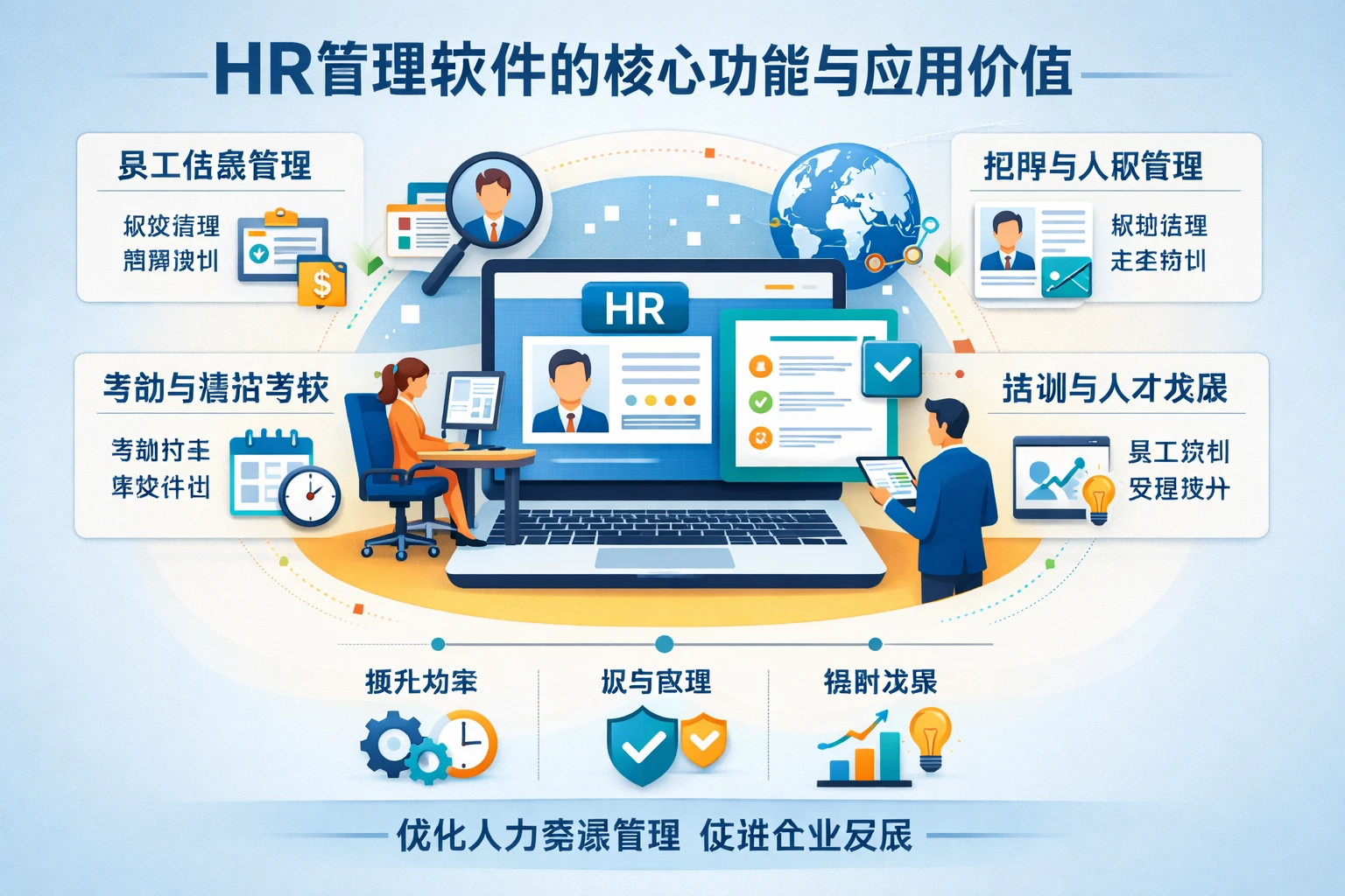 HR管理软件的核心功能与应用价值