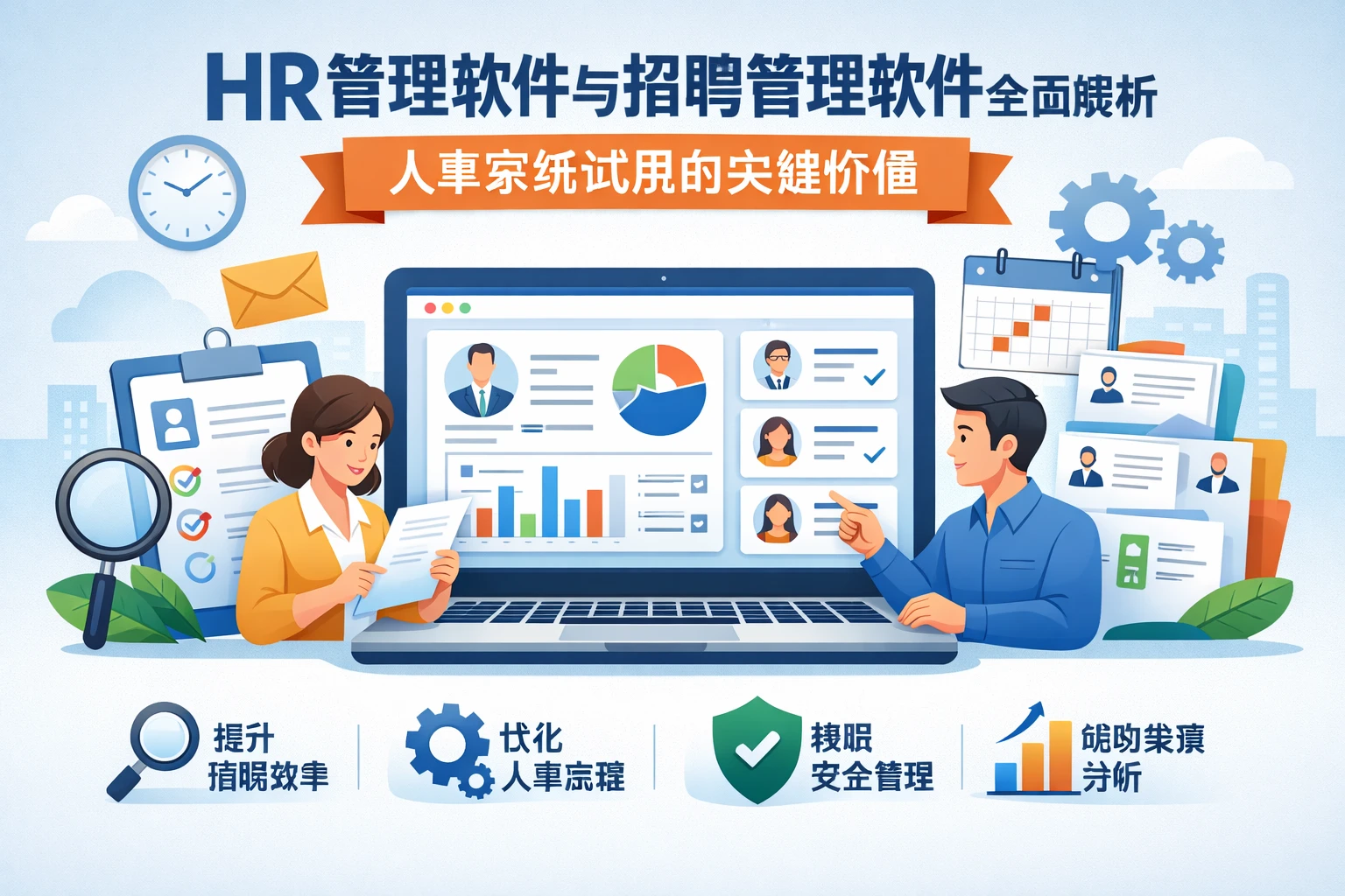 HR管理软件与招聘管理软件全面解析：人事系统试用的关键价值