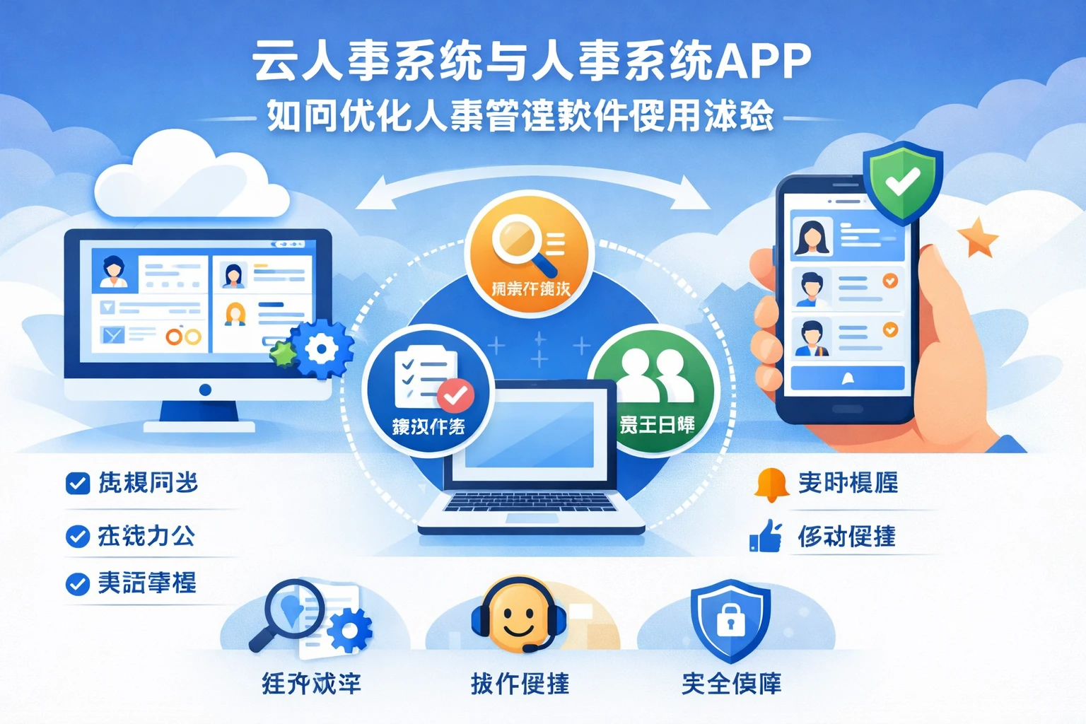 云人事系统与人事系统APP如何优化人事管理软件使用体验