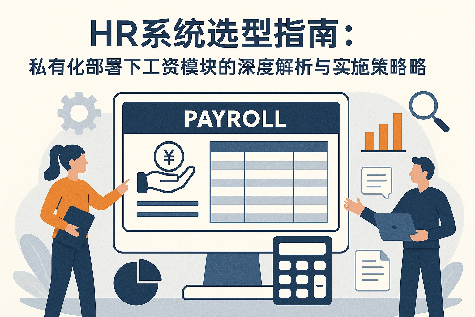 HR系统选型指南：私有化部署下工资模块的深度解析与实施策略
