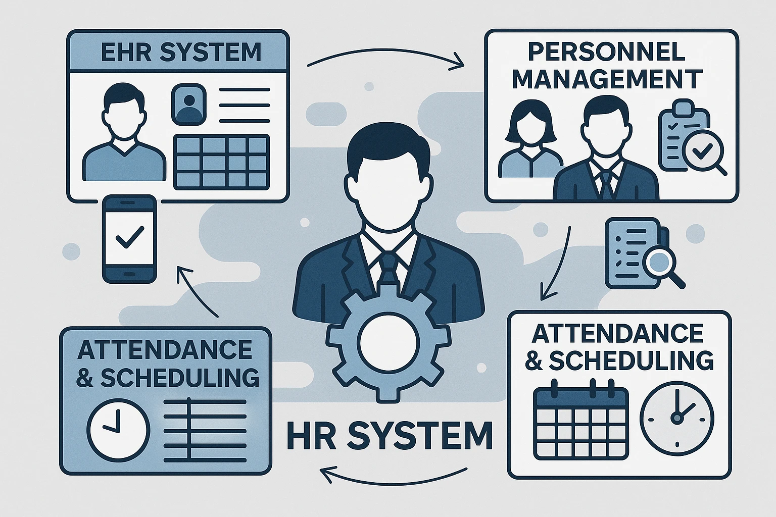 现代人事管理系统:EHR系统、考勤排班系统与事业单位人事系统的整合应用