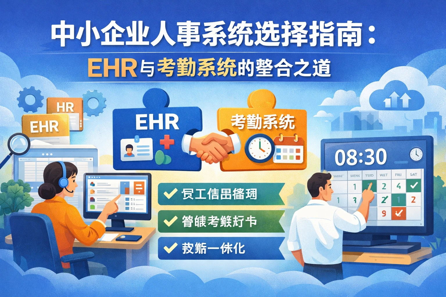 中小企业人事系统选择指南：EHR与考勤系统的整合之道