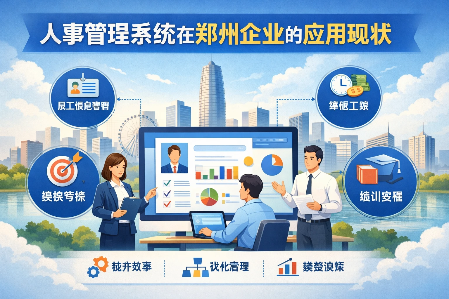 人事管理系统在郑州企业的应用现状