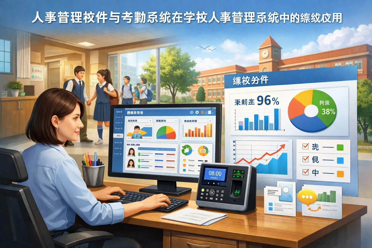 人事管理软件与考勤系统在学校人事管理系统中的绩效应用