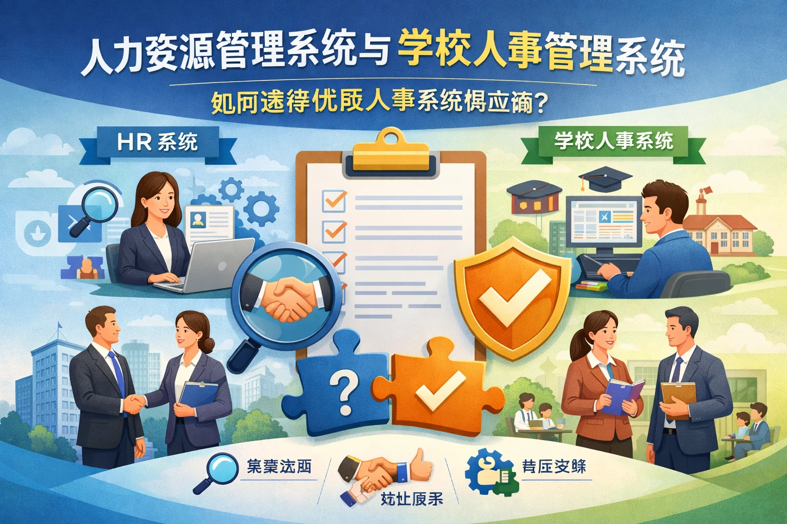 人力资源管理系统与学校人事管理系统：如何选择优质人事系统供应商