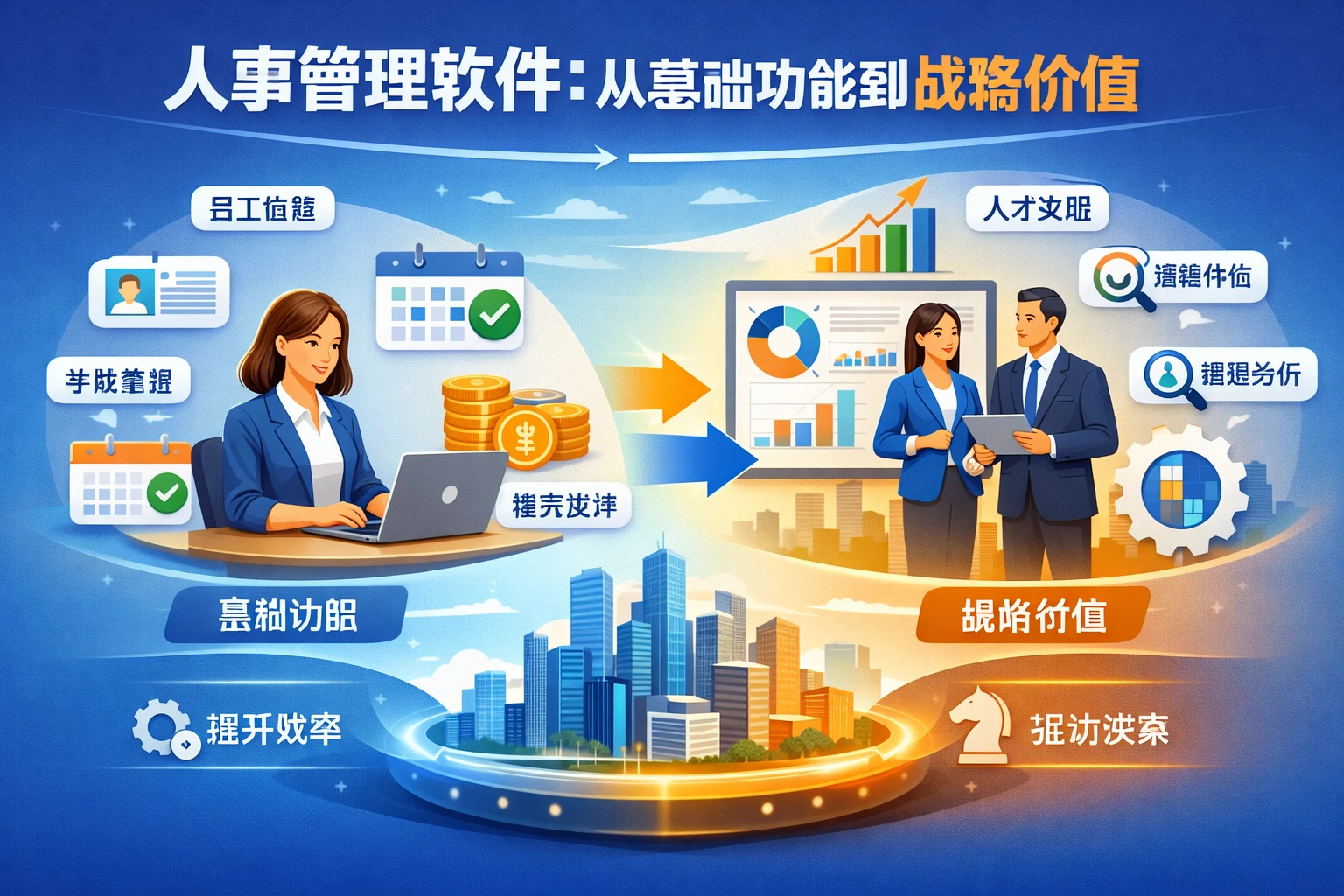 人事管理软件：从基础功能到战略价值