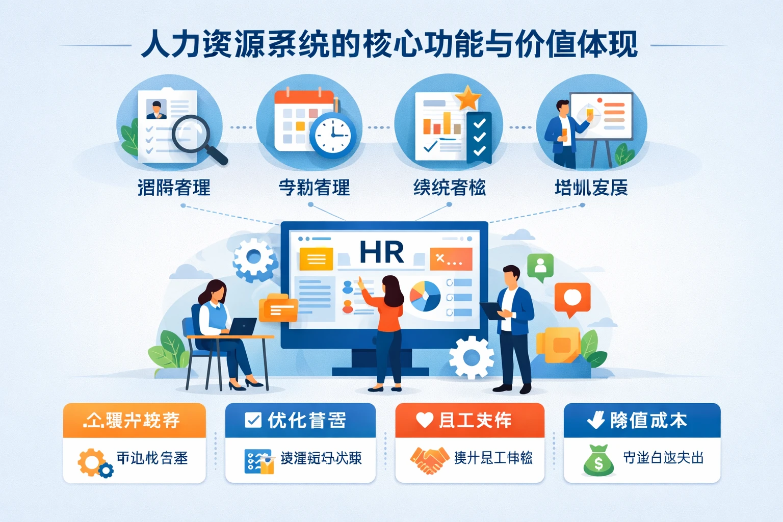 人力资源系统的核心功能与价值体现