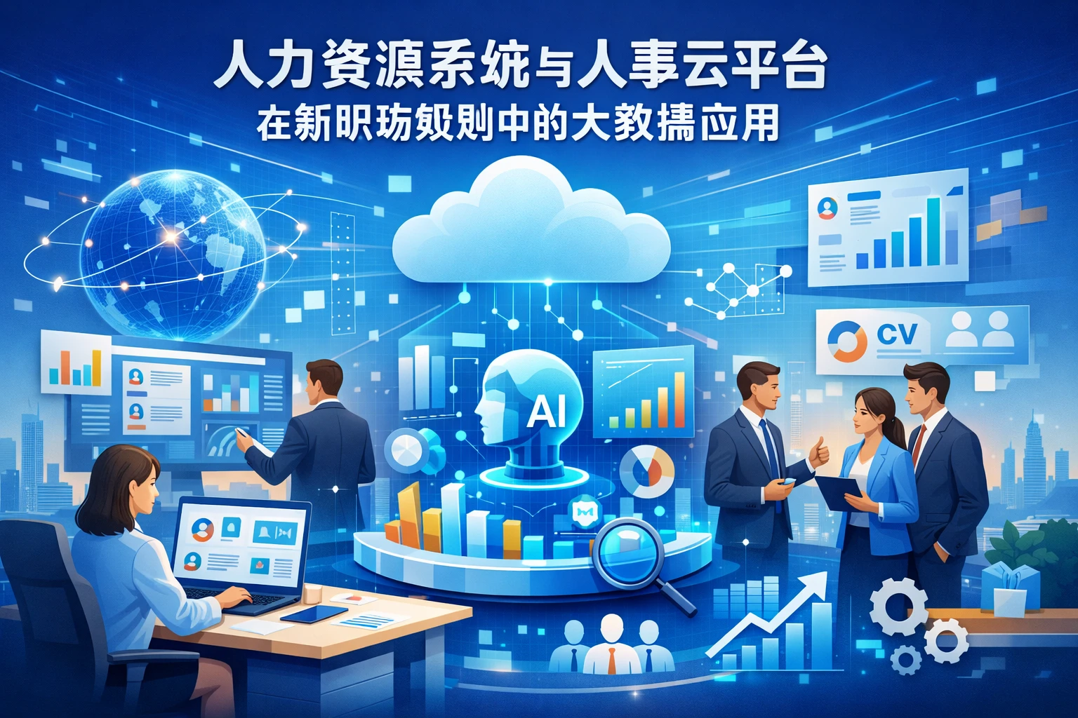 人力资源系统与人事云平台在新职场规划中的大数据应用