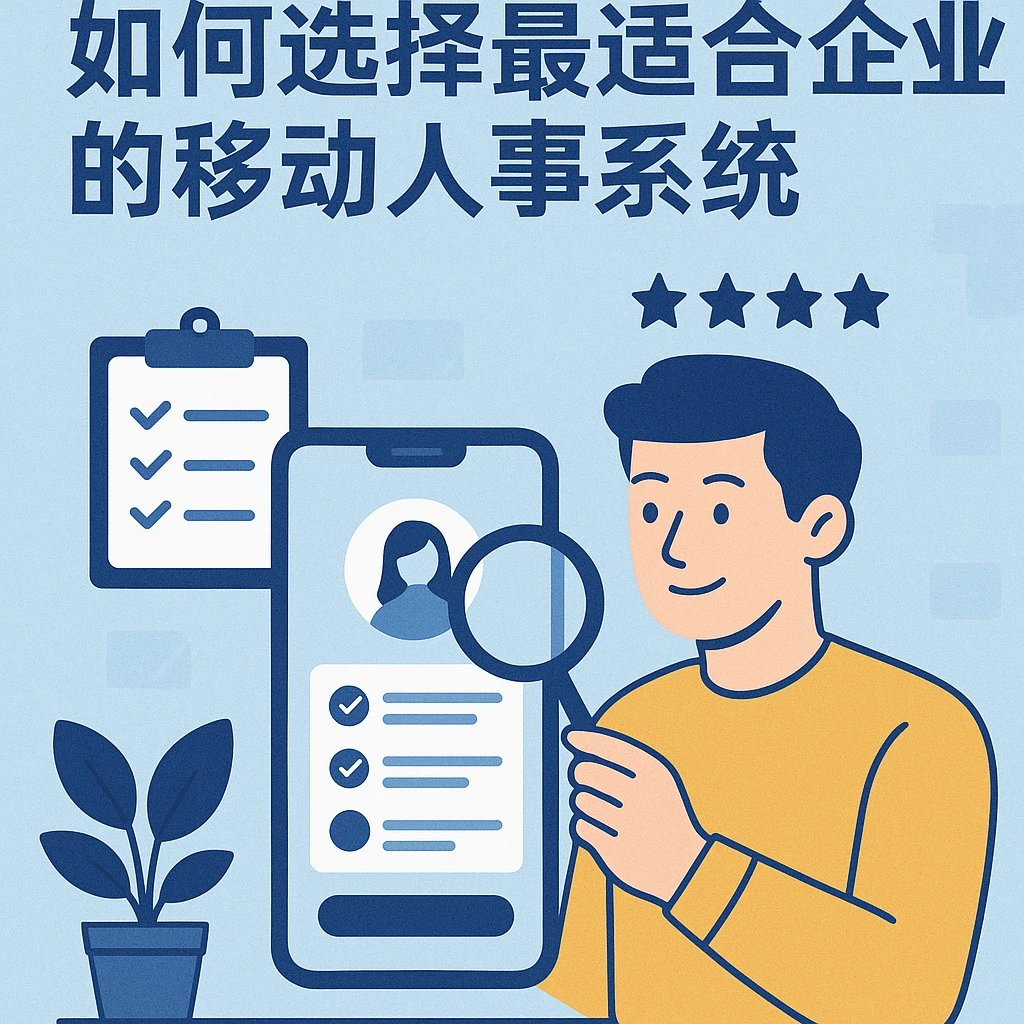 人事系统评测指南:如何选择最适合企业的移动人事系统
