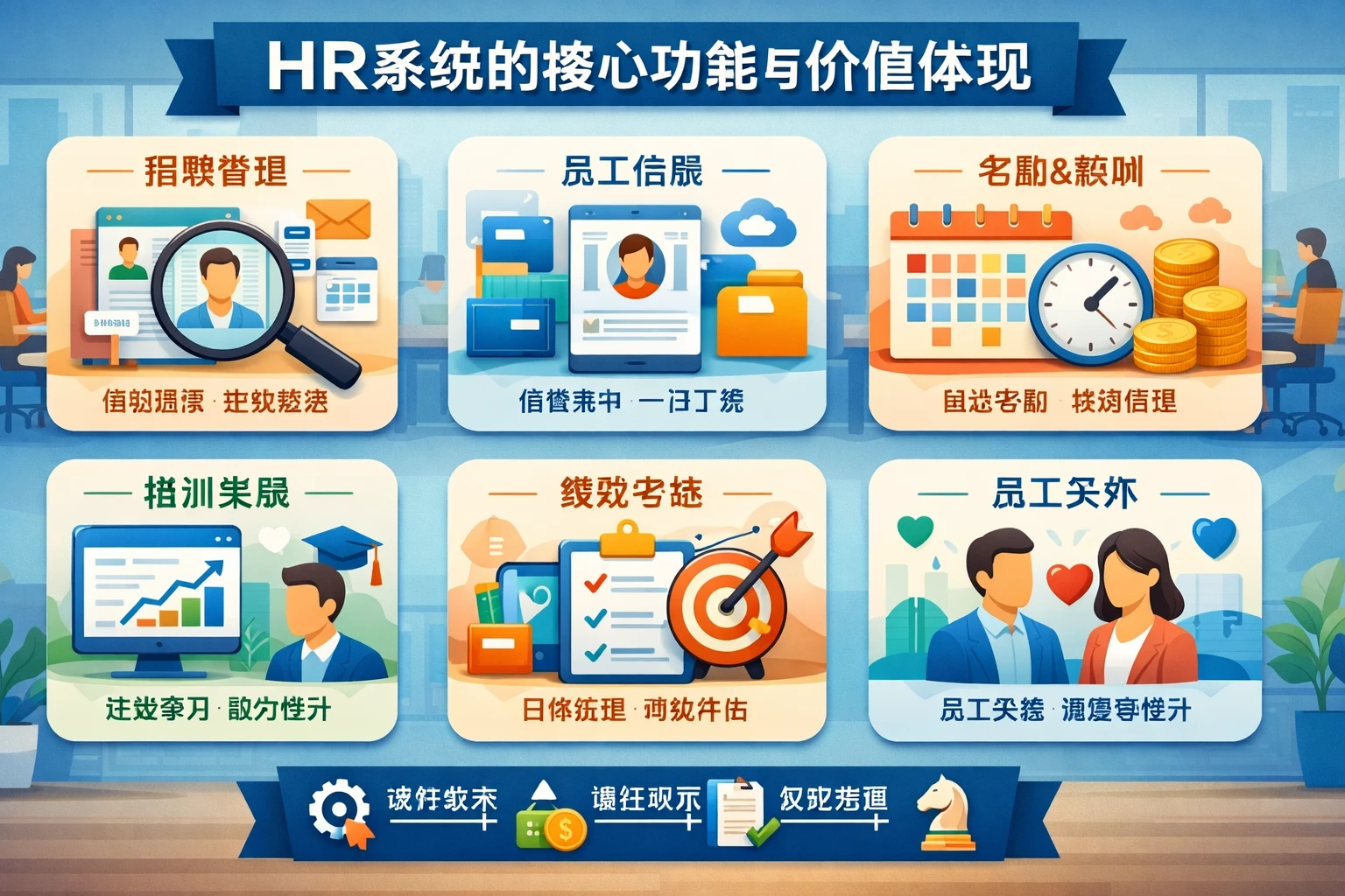 HR系统的核心功能与价值体现