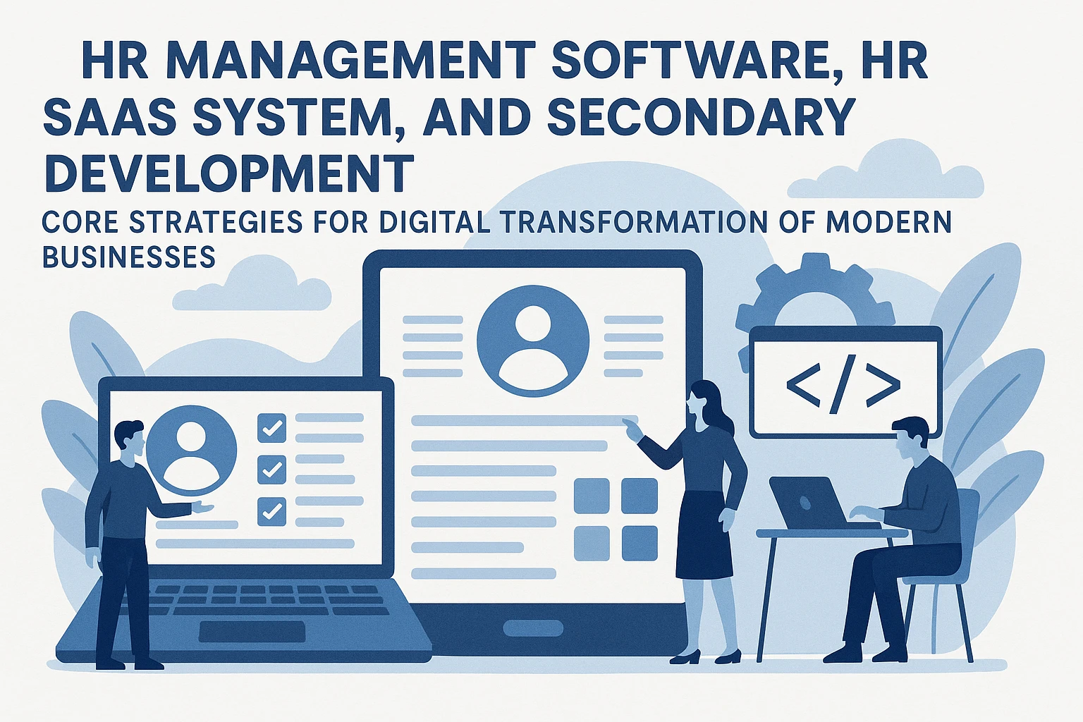 人事管理软件、人事SaaS系统与二次开发：现代企业人力资源数字化转型的核心战略