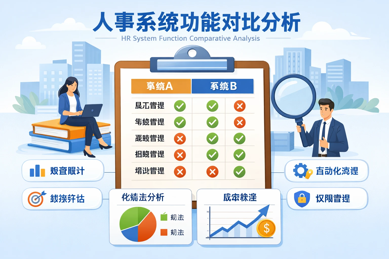 人事系统功能对比分析