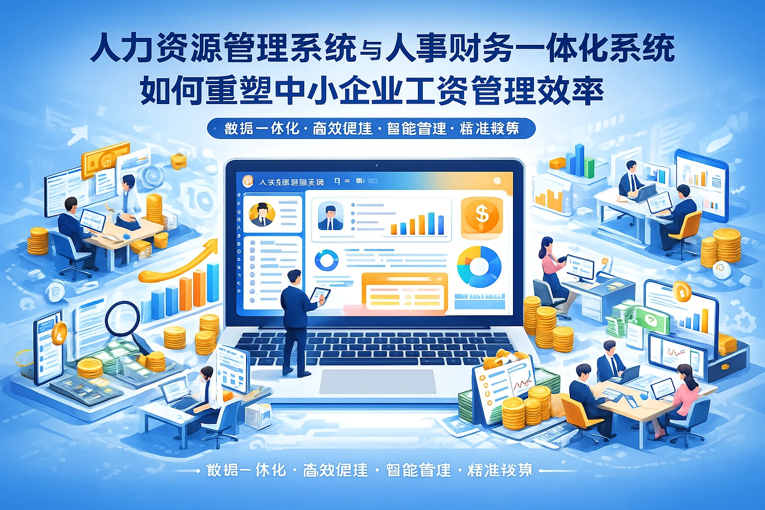 人力资源管理系统与人事财务一体化系统如何重塑中小企业工资管理效率