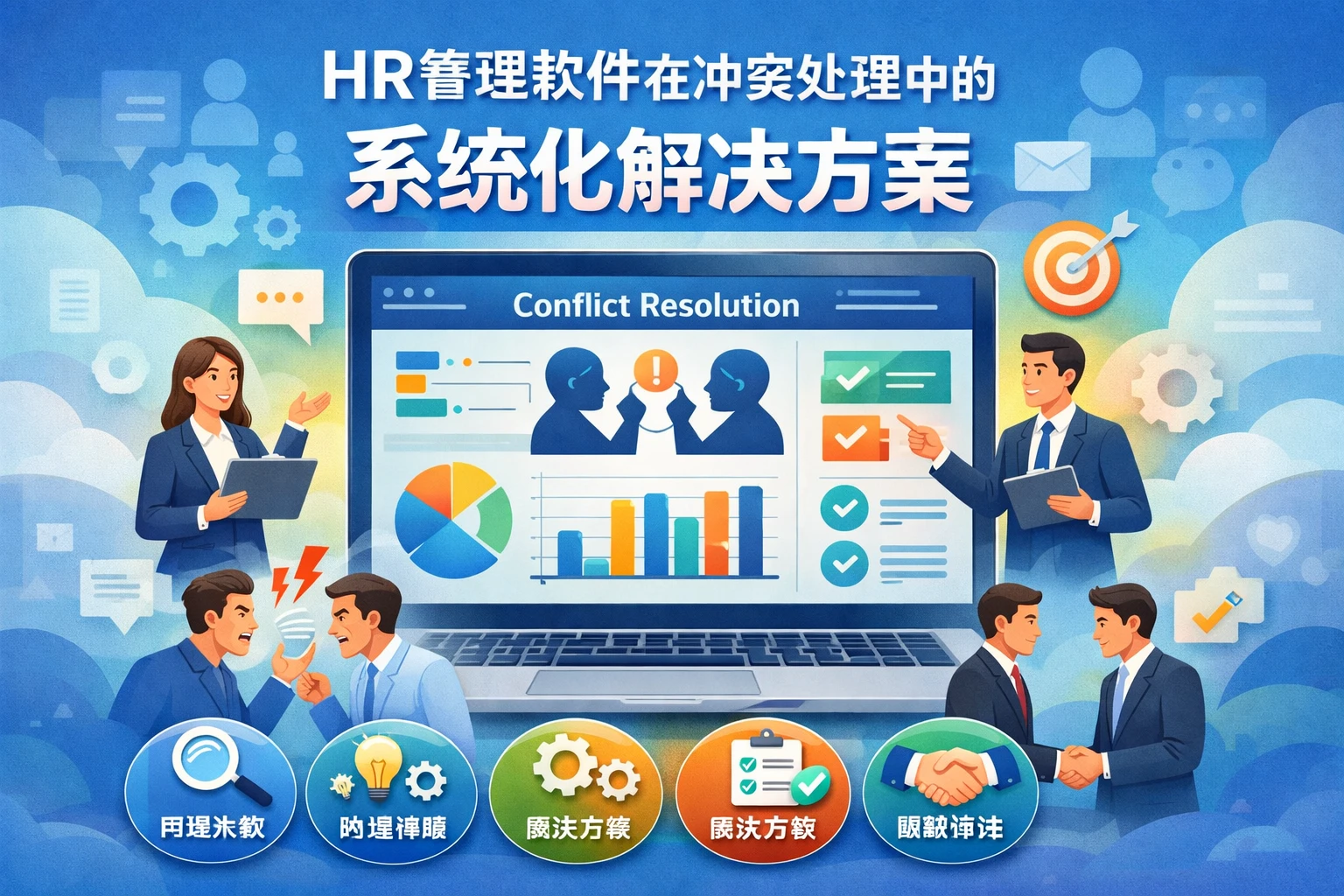 HR管理软件在冲突处理中的系统化解决方案