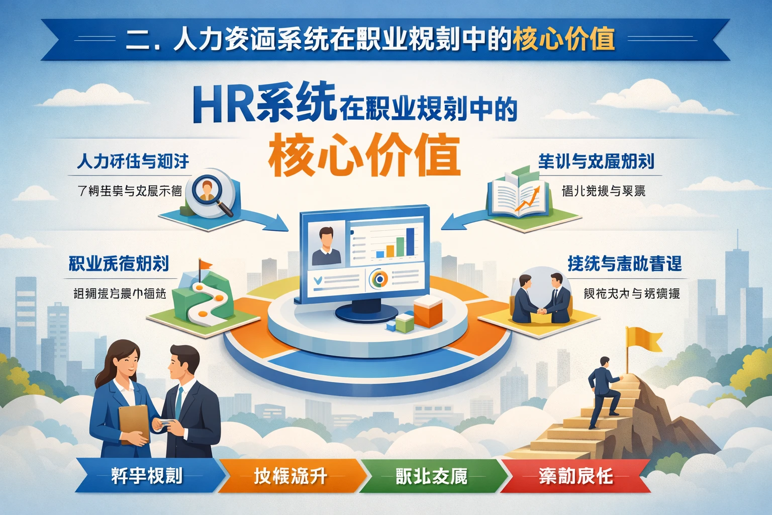 二、人力资源系统在职业规划中的核心价值