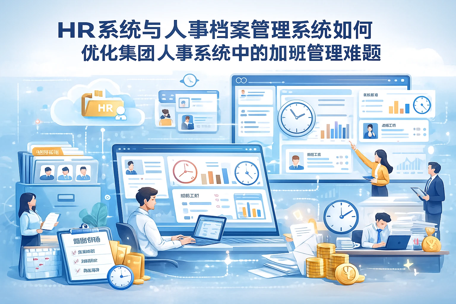 HR系统与人事档案管理系统如何优化集团人事系统中的加班管理难题