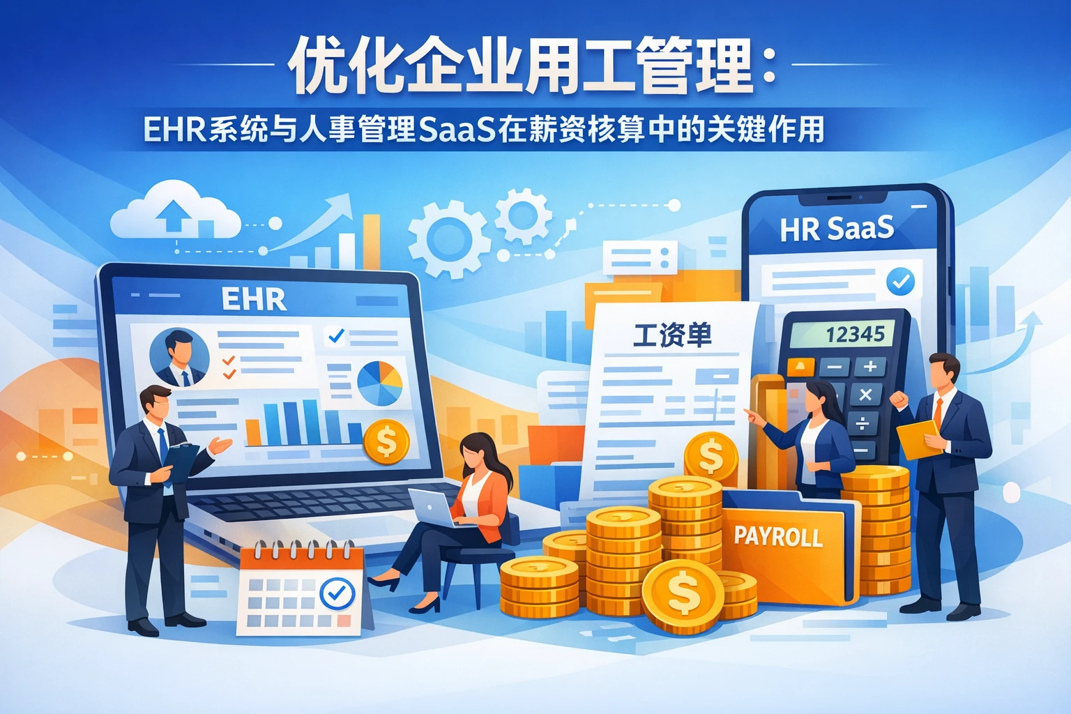 优化企业用工管理：EHR系统与人事管理SaaS在薪资核算中的关键作用