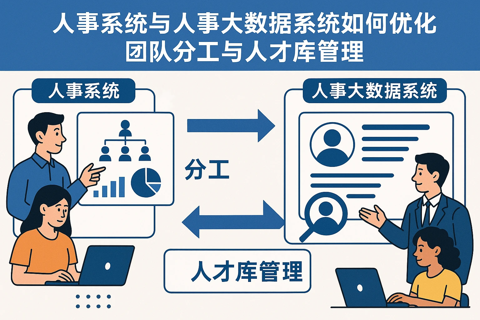 人事系统与人事大数据系统如何优化团队分工与人才库管理