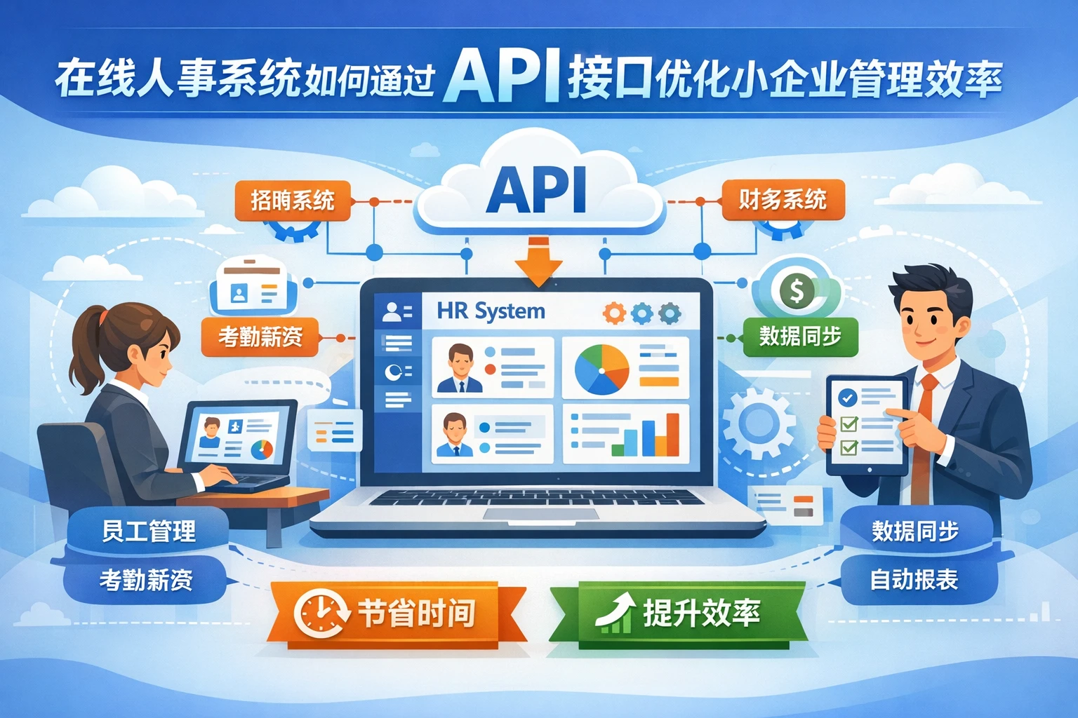 在线人事系统如何通过API接口优化小企业管理效率