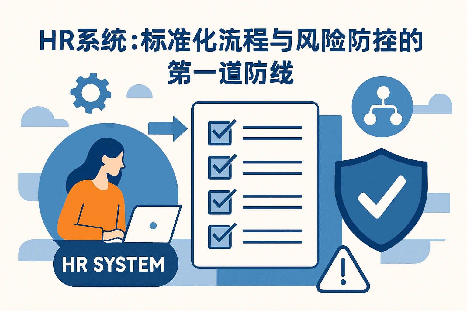 HR系统:标准化流程与风险防控的第一道防线