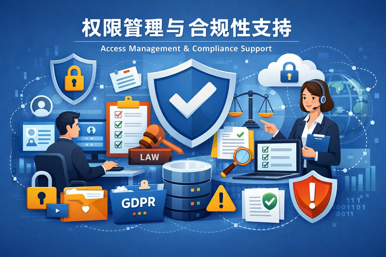 权限管理与合规性支持