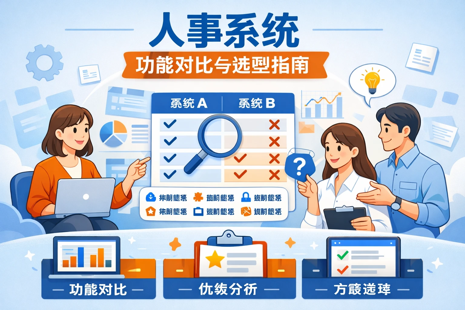 人事系统功能对比与选型指南