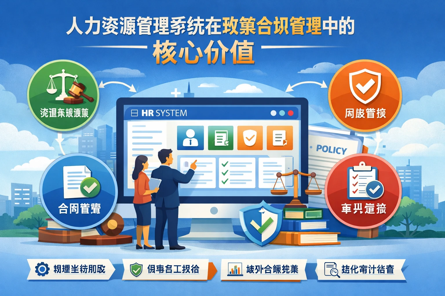 人力资源管理系统在政策合规管理中的核心价值