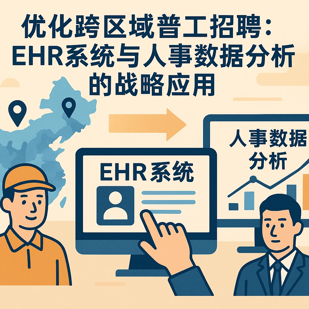优化跨区域普工招聘:EHR系统与人事数据分析系统的战略应用