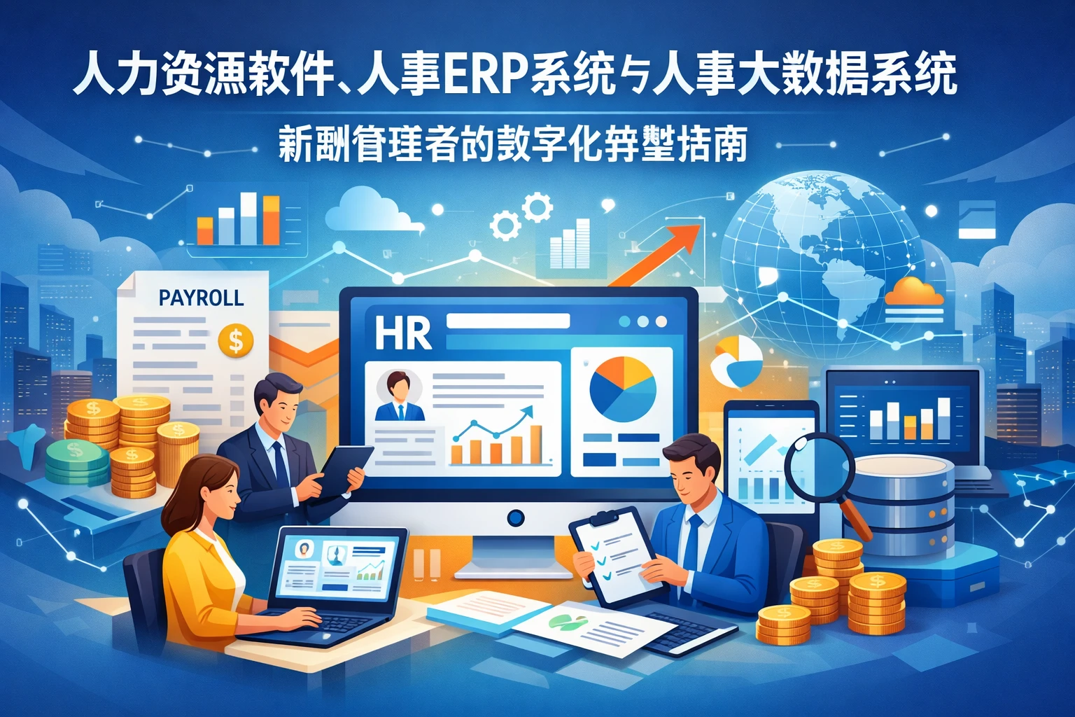 人力资源软件、人事ERP系统与人事大数据系统：薪酬管理者的数字化转型指南