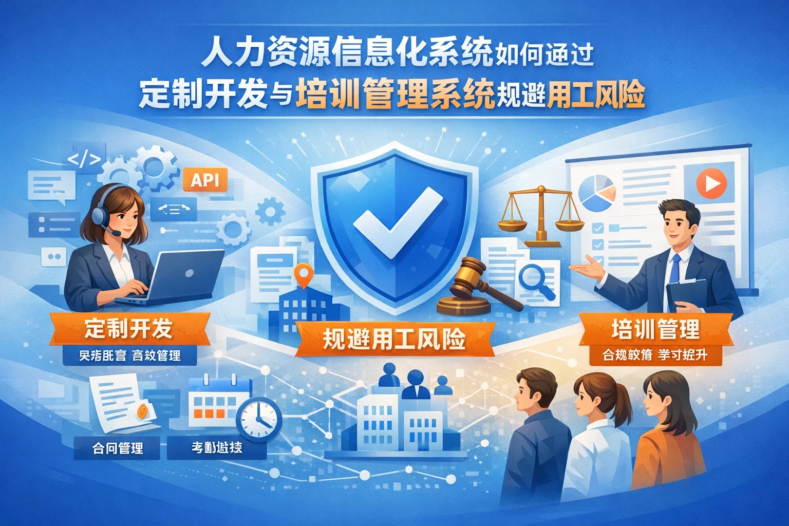 人力资源信息化系统如何通过定制开发与培训管理系统规避用工风险