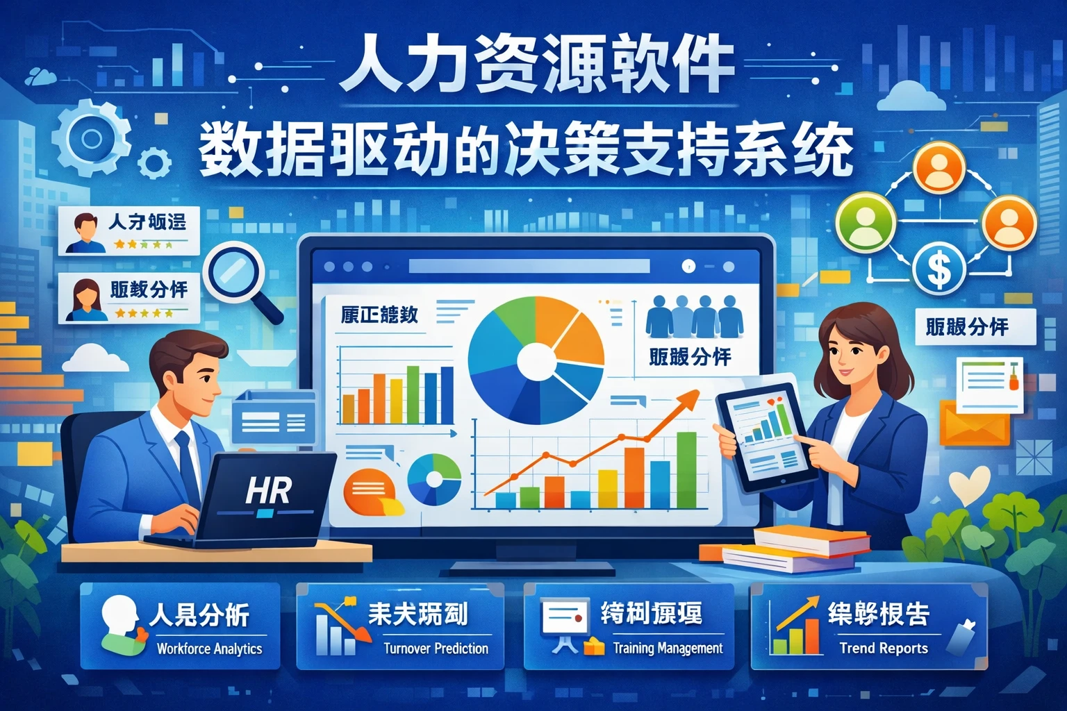 人力资源软件：数据驱动的决策支持系统