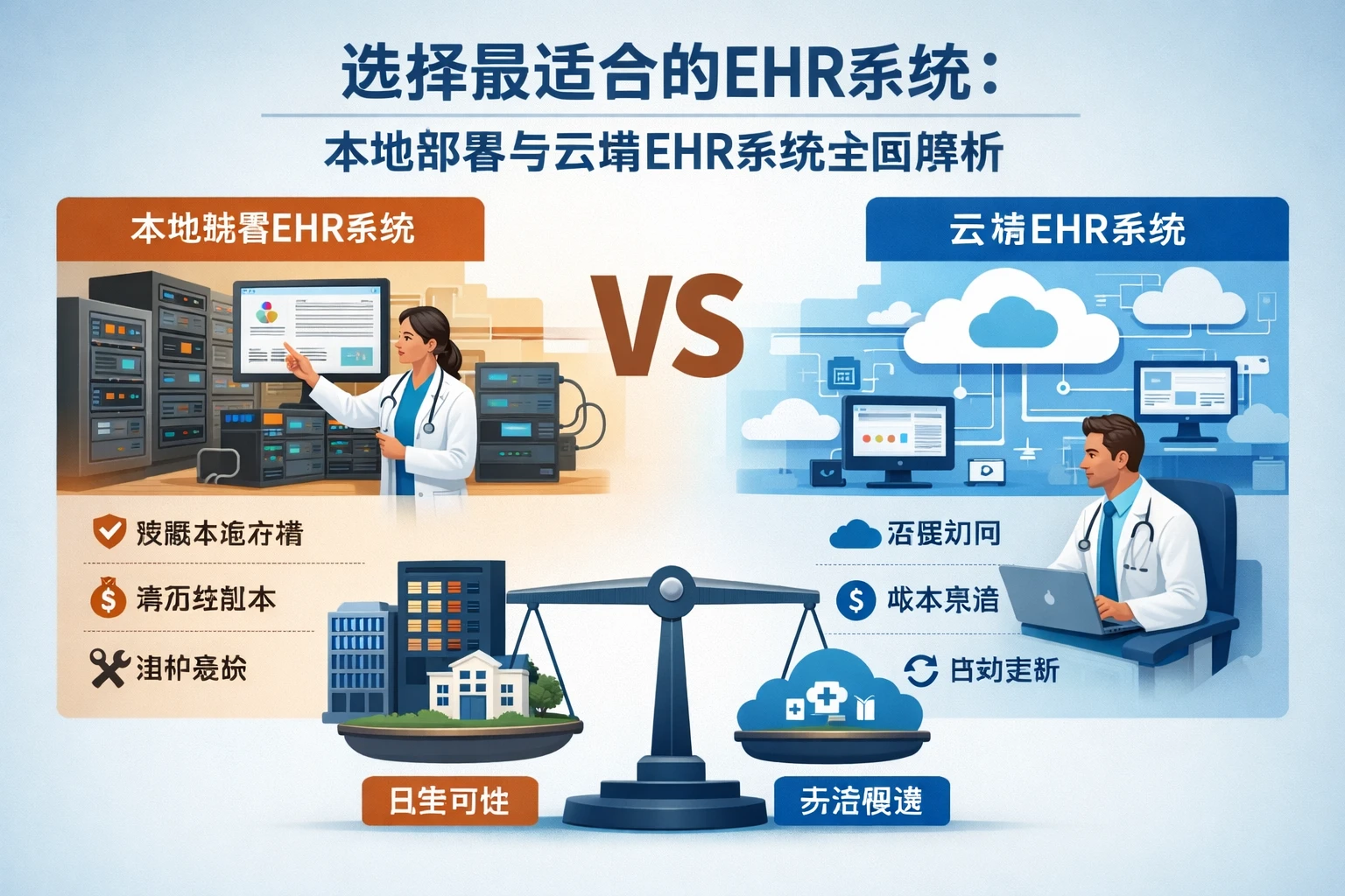 选择最适合的EHR系统:本地部署与云端HR系统全面解析
