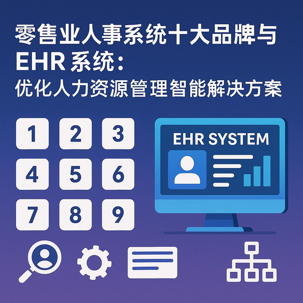 零售业人事系统十大品牌与EHR系统:优化人力资源管理的智能解决方案