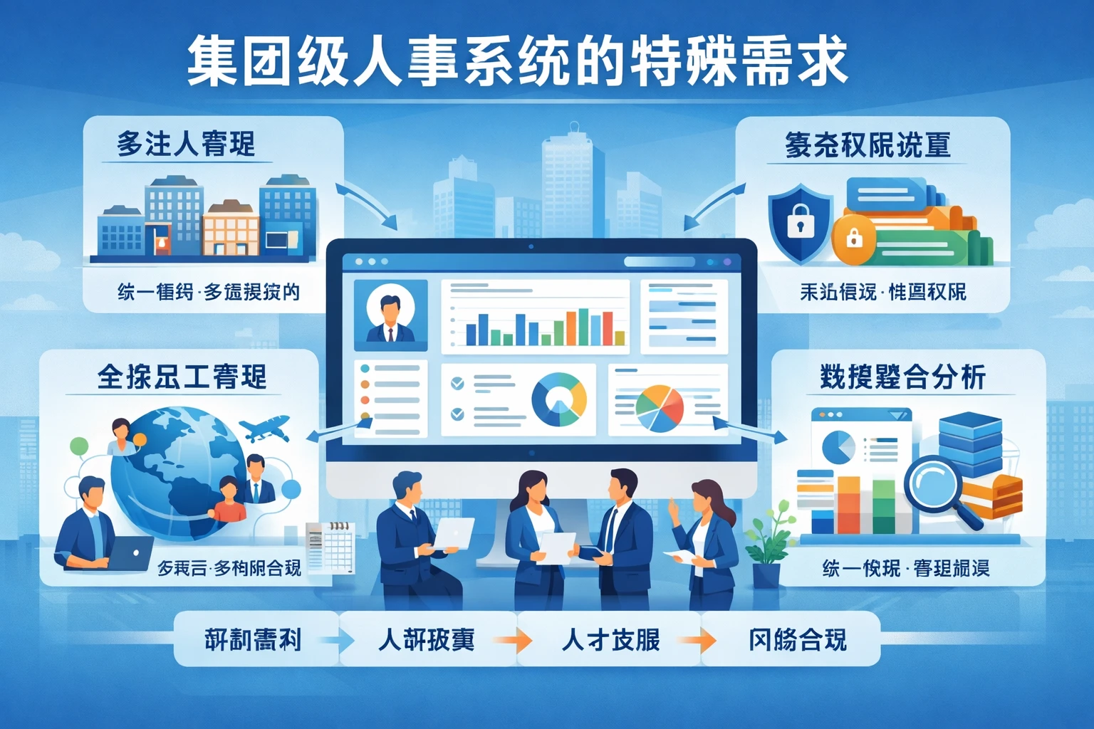 集团级人事系统的特殊需求